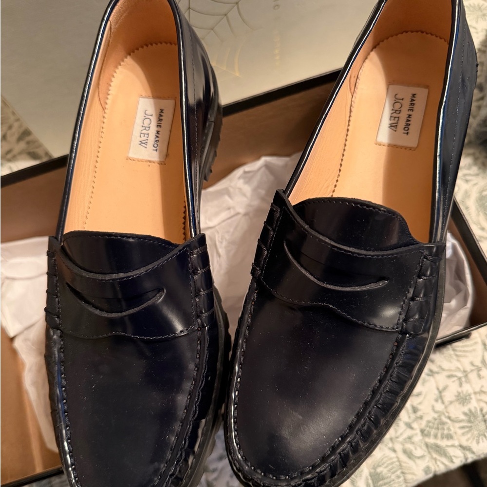 Maria Marot x J. Crew Collab Loafer - NEW in box. Size 7.5M